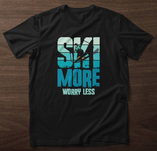 SKI MORE - Unisex Statement T-shirt