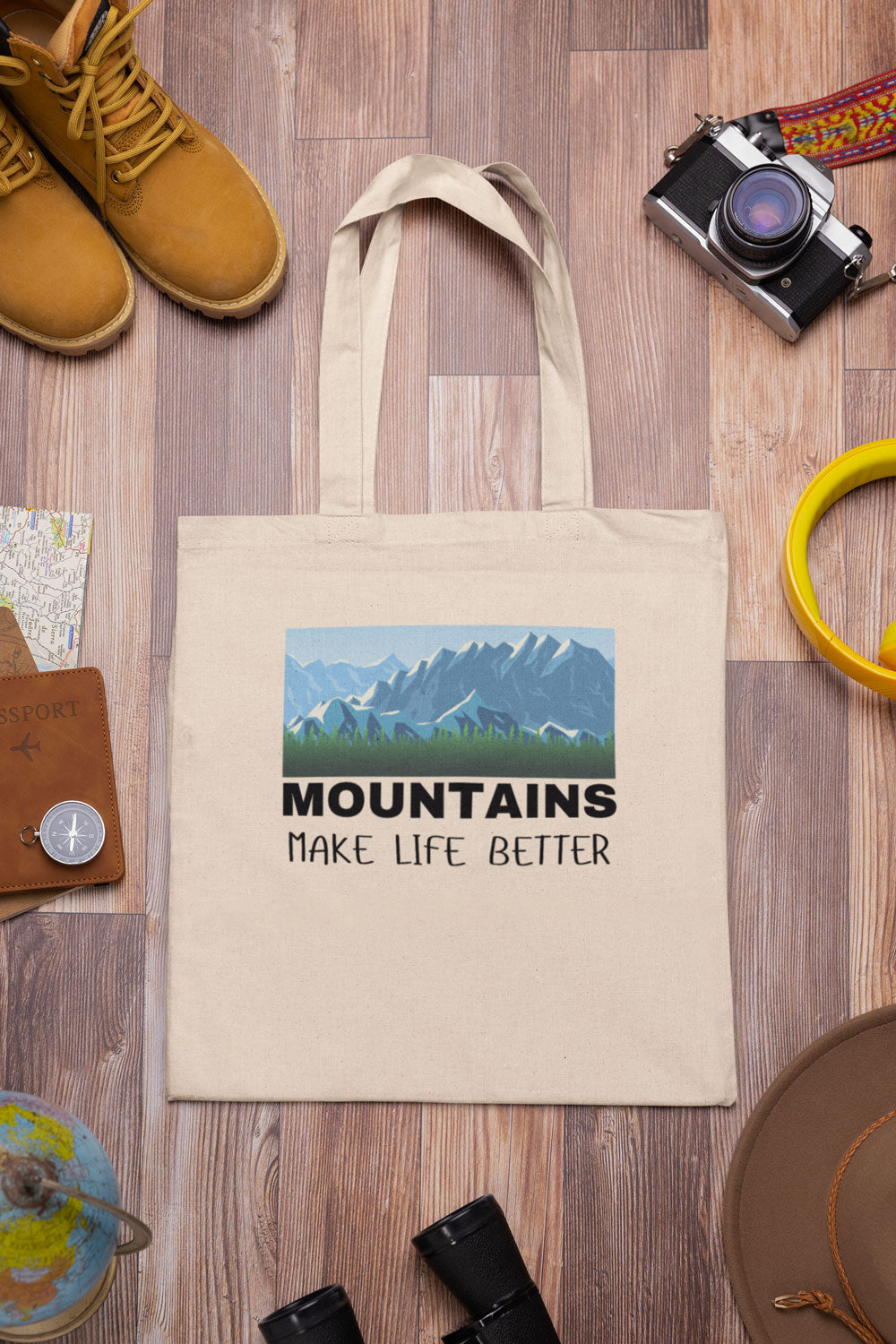 Mountains make life better Tragetasche - Mountain Club